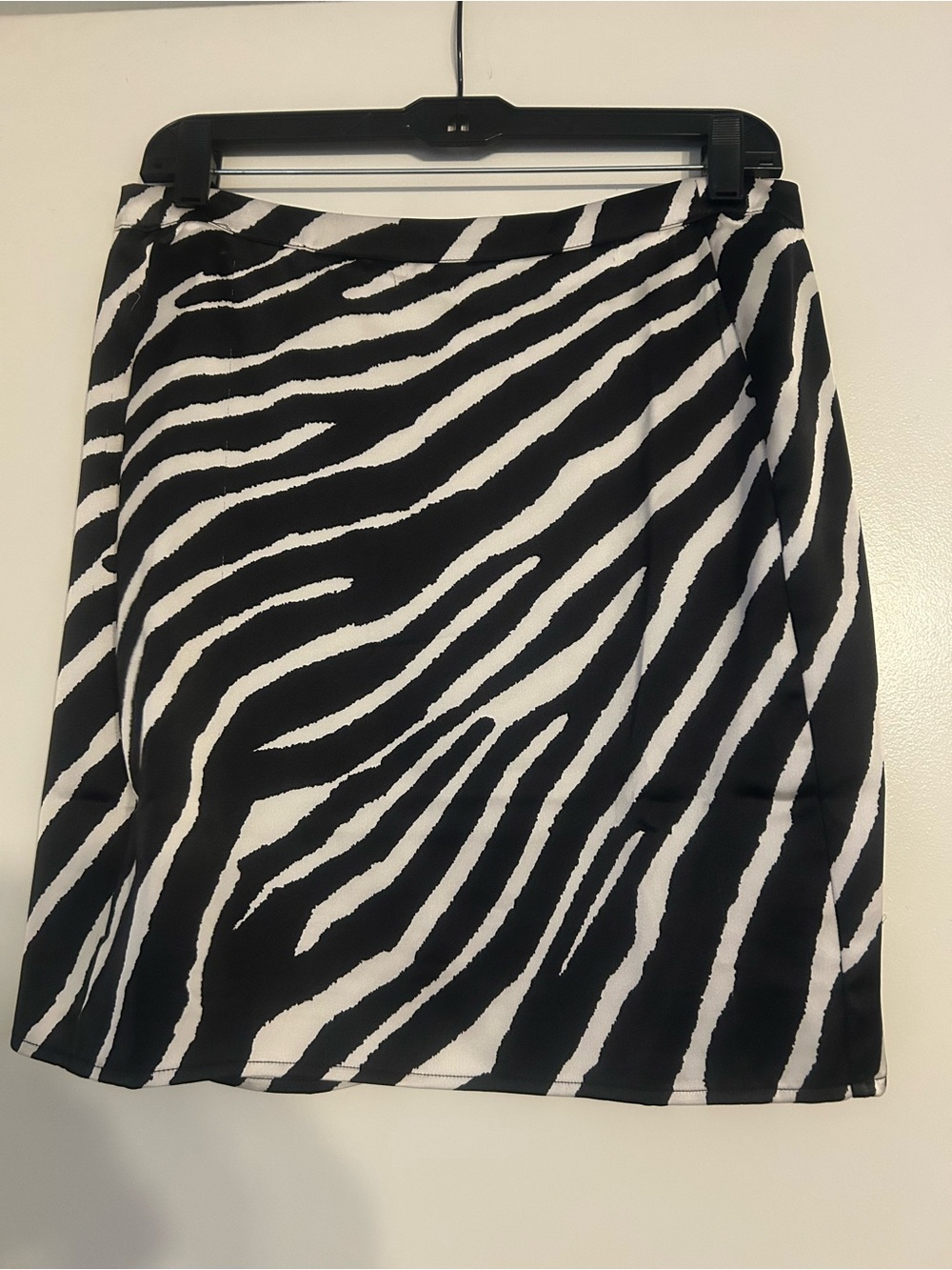 Sincerely Jules Black & White Zebra Mini Skirt
